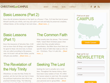 Tablet Screenshot of christiansoncampus.org